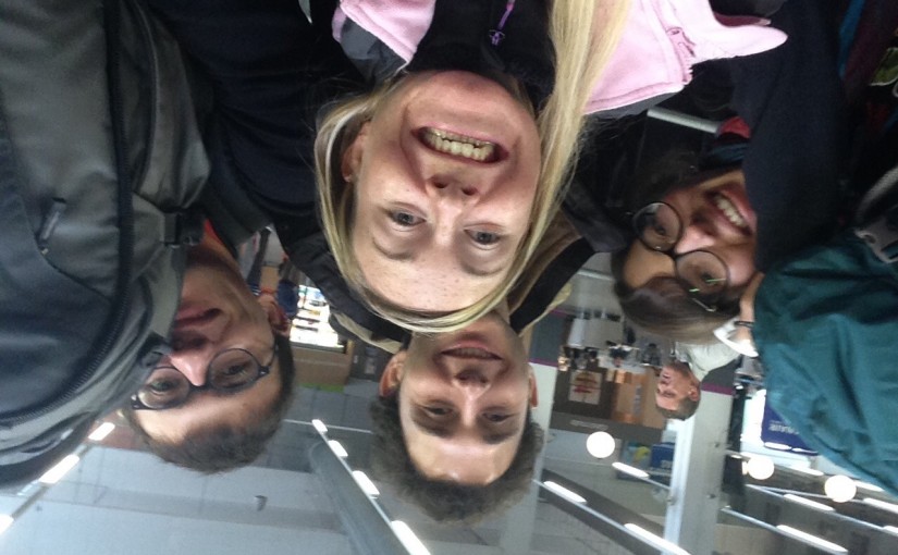 Selfie d’aéroport !